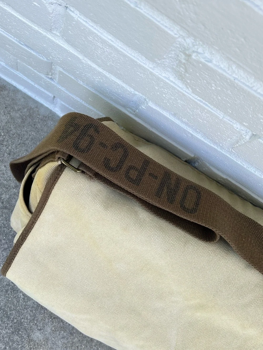 Old Navy Vintage Canvas Crossbody Satchel